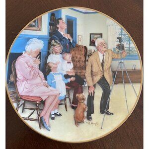 Normal Rockwell 1985‎ Collector Plate American Fam